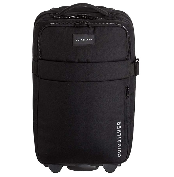 Quicksilver Mens New Horizon Rolling Suitcase/ Luggage Black